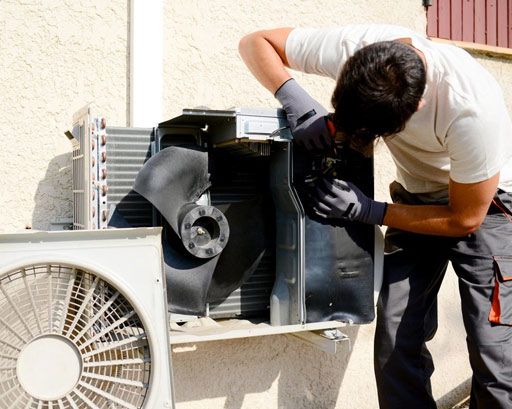 Technician at work